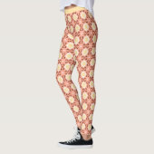 Trendwestern Pattern Rosy Beige Leggings (Links)