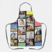 Trendy 13 Foto Memory Keepake Schürze (Vorderseite)