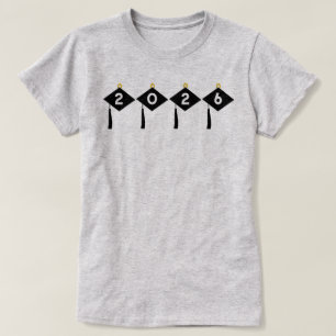 Trendy 2025 Abschluss T - Shirt