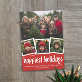 Trendy 4 Foto Weihnachten Der glücklichste Karo