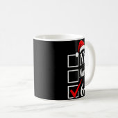 Trendy 6-7 Meme Nice Naughty 67 Christmas Funny Gr Kaffeetasse (VorderseiteRechts)