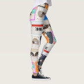 Trendy 80er Cassette Pattern Leggings (Rechts)