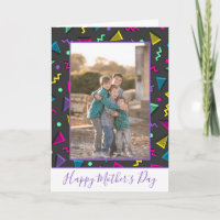 Trendy 80er Design Mother's Day Foto