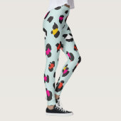 Trendy 80er Leopard Pattern Leggings (Rechts)