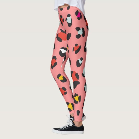 Trendy 80er Leopard Pattern Leggings (Links)