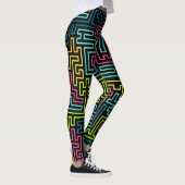 Trendy 80er Pattern Leggings (Rechts)