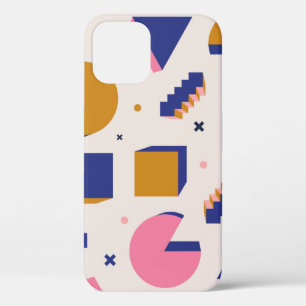 Trendy 90er Memphis geometrisches nahtloses Muster Case-Mate iPhone Hülle