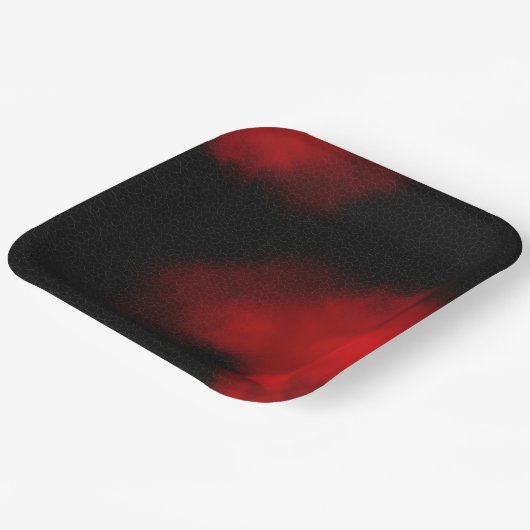 Trendy 9" Square Paper Plate für jeden Anlass Pappteller (Gewinkelt)