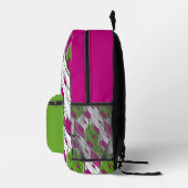 Trendy Abstract Design Bedruckter Rucksack (Rechts)