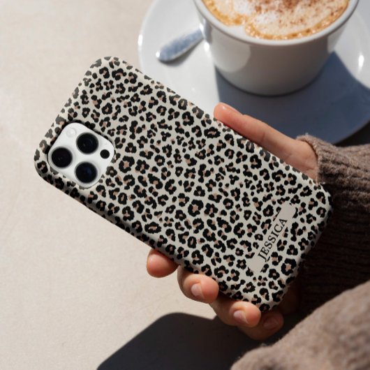 Trendy Abstrakt Animal Leopard Cheetah Pattern iPhone Hülle