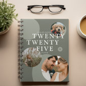 Trendy Abstrakt Foto Collage 2025 Planer