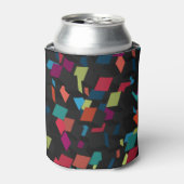 Trendy Abstrakt Geometric Cube Pattern Dosenkühler (Kanne Vorderseite)
