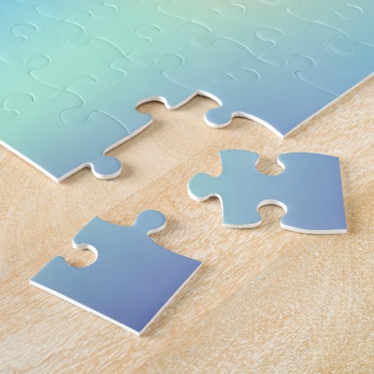 Trendy Abstrakt Glitzer Unicorn Puzzle (Seite)