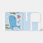 Trendy Abstrakt iPhone Hülle (Rückseite (Horizontal))