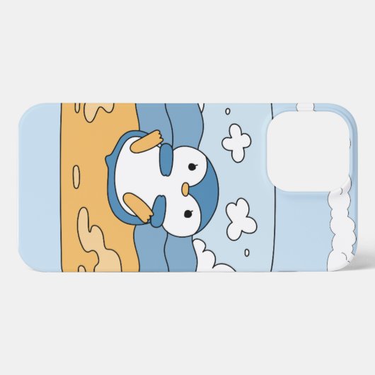 Trendy Abstrakt iPhone Hülle (Rückseite (Horizontal))