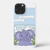 Trendy Abstrakt iPhone Hülle (Rückseite)