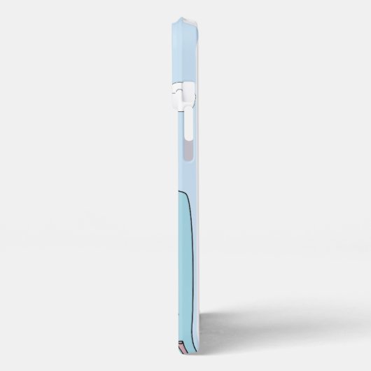 Trendy Abstrakt iPhone Hülle (Linke Seite)