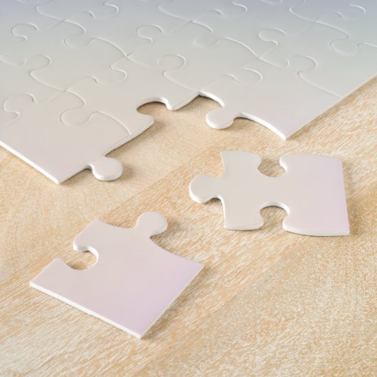 Trendy Abstrakt Ombre Ballerina Puzzle (Seite)