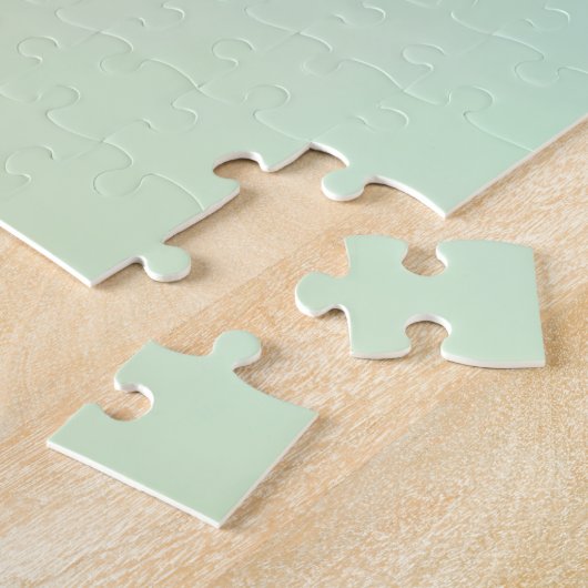 Trendy Abstrakt Ombre Glitzer Unicorn Puzzle (Seite)