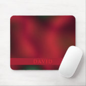 Trendy Abstrakt Red and Black Mouse Mat Mousepad (Mit Mouse)