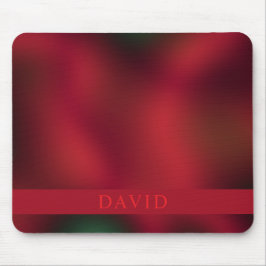 Trendy Abstrakt Red and Black Mouse Mat Mousepad