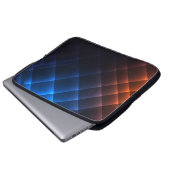 Trendy Abstrakt Shiny Neon Lights Laptop Sleeve (Vorne Knopf)