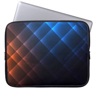 Trendy Abstrakt Shiny Neon Lights Laptop Sleeve