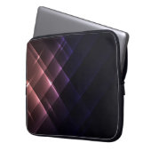 Trendy Abstrakt Shiny Neon Lights Laptop Sleeve (Vorderseite Links)