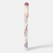 Trendy Abstrakte Frauenline Art iPhone Case (Rückseite / Rechts)