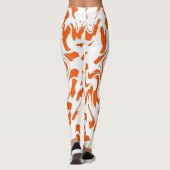 Trendy abstrakte Leggings "Ratti_Creative_Arts" (Rückseite)