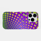 Trendy abstrakte Muster iPhone Gehäuse Hülle (Rückseite (Horizontal))