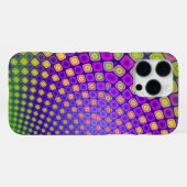 Trendy abstrakte Muster iPhone Gehäuse Hülle (Rückseite (Horizontal))