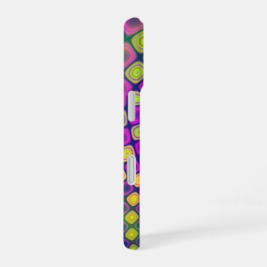 Trendy abstrakte Muster iPhone Gehäuse iPhone 16 Hülle (Rechte Seite)