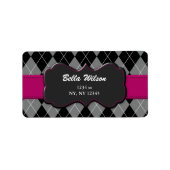 trendy-Adressetikett Adressaufkleber (Vorne)