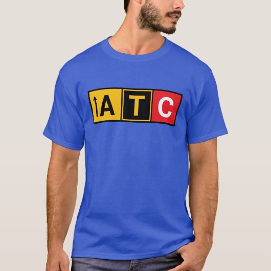 Trendy Air Traffic Control T-Shirt from the Runway (Vorderseite)