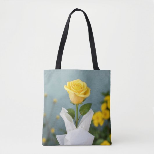 Trendy All-Over-Print Tote Bag - dauerhaft und sti Tasche (Vorderseite)