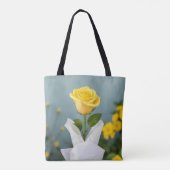 Trendy All-Over-Print Tote Bag - dauerhaft und sti Tasche (Rückseite)