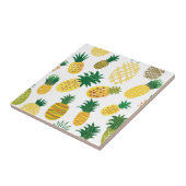 Trendy-Ananas-Muster Fliese (Seite)