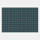 Trendy and Festivals Weihnachten Geschenkpapier Set (Vorderseite)