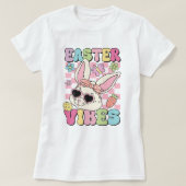 Trendy and Groovy Oaster Vibes Bunny T-Shirt (Design vorne)