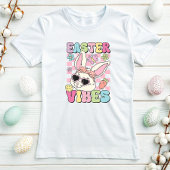 Trendy and Groovy Oaster Vibes Bunny T-Shirt