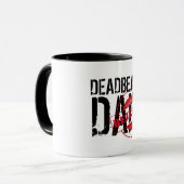 Trendy angesagt abgelehnt totes Opfergeschenk für  Tasse (Vorderseite Links)