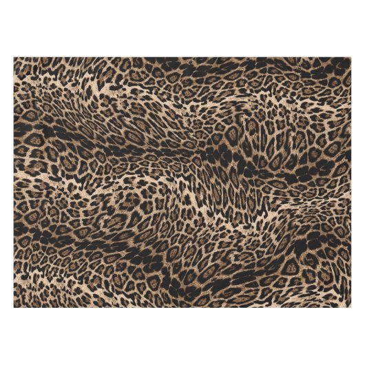 Trendy Animal All-Over Print tablecloth Tischdecke (Vorderseite (Horizontal))