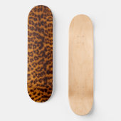 Trendy Animal Print Ästhetik Skateboard (Vorderseite)