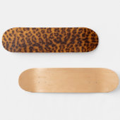 Trendy Animal Print Ästhetik Skateboard (Horizontal)
