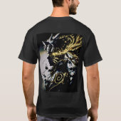 "Trendy Anime Art T-Shirt: Limited Edition" T-Shirt (Rückseite)