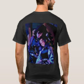 "Trendy Anime Art T-Shirt: Limited Edition" T-Shirt (Rückseite)