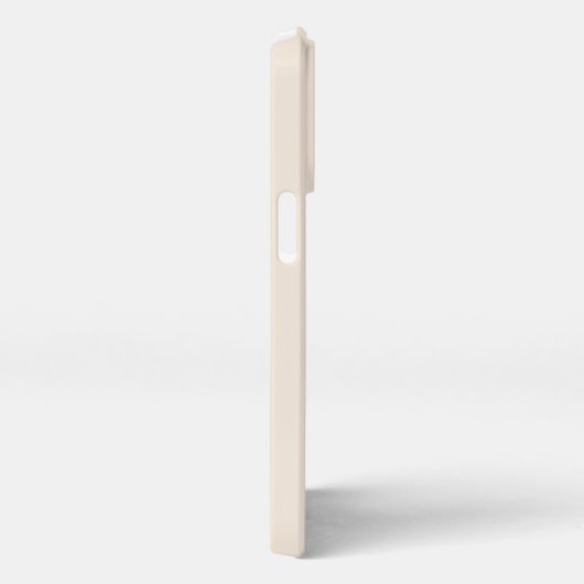 trendy Antique White with Monogram Case-Mate iPhone Hülle (Rechte Seite)