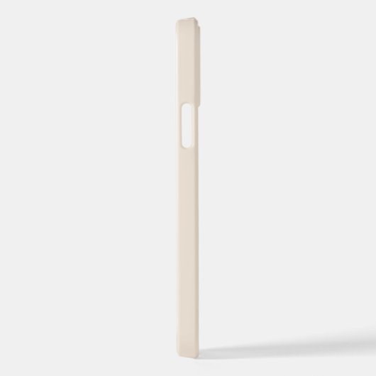 trendy Antique White with Monogram Case-Mate iPhone Hülle (Rechte Seite)