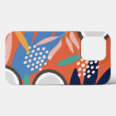 Trendy Apricot Green Blue Blush Coconut Tough Case (Rückseite (Horizontal))